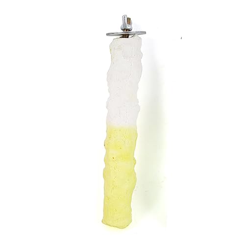 Mikikit Vogelhaustierständer Papageiplattform Sitzstange für Vögel Papagei Vogel Barsch Vogel Stehen Vogelstein Stand Bird Toys Papageienständer Kletterständer für Vögel Hölzern von Mikikit