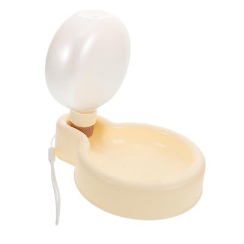 Mikikit Faltbare Hundewasserflasche Tragbarer Wasserspender Für Haustiere Outdoor-trinkflasche Mit Knopf-bedienung Auslaufsicher Pp-Material Für Reisen Und Spaziergänge von Mikikit