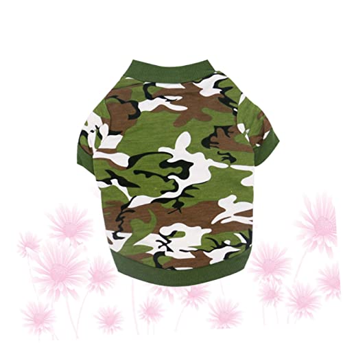 Mikikit Hundemantel-Outfit Für Kleine Hunde Camouflage Casual Coat Für Alltag Und Outdoor-aktivitäten Und Einfach Anzuziehen s Mikikit Hundemantel-Outfit Für Kleine Hunde Camouflage Casual Coat Für Alltag Und Outdoor-aktivitäten Und Einfach Anzuziehen s von Mikikit