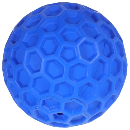 Mikikit Zahnmahlenkugelspielzeug Hundebälle quietschen Quietschende Spielsachen für Hunde für Haustiere zum Zähneknirschen für Haustiere Gummi Blue Mikikit Zahnmahlenkugelspielzeug Hundebälle quietschen Quietschende Spielsachen für Hunde für Haustiere zum Zähneknirschen für Haustiere Gummi Blue von Mikikit