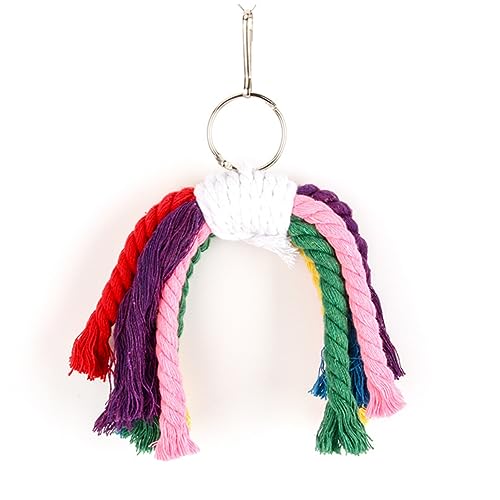 Mikikit Zeichenfolge Papageienspielzeug Vogelspielzeug Papagei Anhänger Papageienbissspielzeug Vogelbiss Mikikit Zeichenfolge Papageienspielzeug Vogelspielzeug Papagei Anhänger Papageienbissspielzeug Vogelbiss von Mikikit