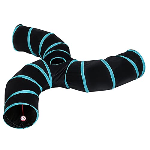 Mikikit für Haustiere interaktives Katzen Katzenspielzeug für Unterhaltung Katzen spielsachen cat Toy Katzenspielzeug für drinnen Tunnel Pet-Tube- von Mikikit