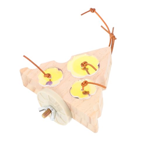 Mikikit zur Nahrungssuche für Papageien Wellensittich, der sucht Kleines Vogelkäfigspielzeug zur Vogelsuche hölzern Beige Mikikit zur Nahrungssuche für Papageien Wellensittich, der sucht Kleines Vogelkäfigspielzeug zur Vogelsuche hölzern Beige von Mikikit