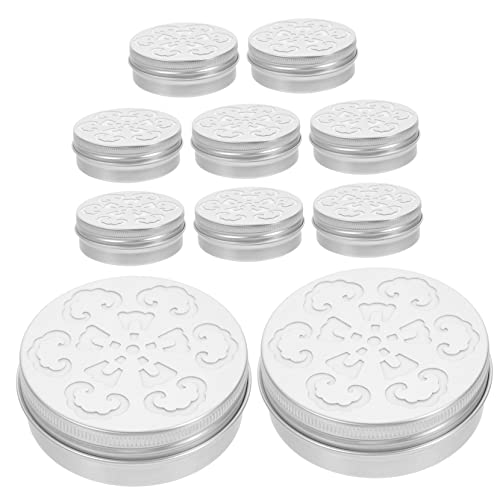 Mikinona 10 Stück Teiliges Aluminium Aromatherapie Diffuser Luftdichte Duftperlen Aufbewahrungsbox Leicht Sicher und Kompakt für Zuhause und Auto Stilvolles Design mit Glatter Oberfläche Mikinona 10 Stück Teiliges Aluminium Aromatherapie Diffuser Luftdichte Duftperlen Aufbewahrungsbox Leicht Sicher und Kompakt für Zuhause und Auto Stilvolles Design mit Glatter Oberfläche von Mikinona