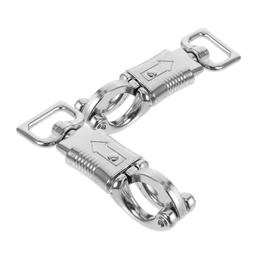 Mikinona 2stücke Pferdesport Schnellverschlusshaken Metall-snap-Haken Für Pferdetraining Outdoor-aktivitäten Und Vielseitiger Einsatz Für Reiter Und Zubehör Mikinona 2stücke Pferdesport Schnellverschlusshaken Metall-snap-Haken Für Pferdetraining Outdoor-aktivitäten Und Vielseitiger Einsatz Für Reiter Und Zubehör von Mikinona
