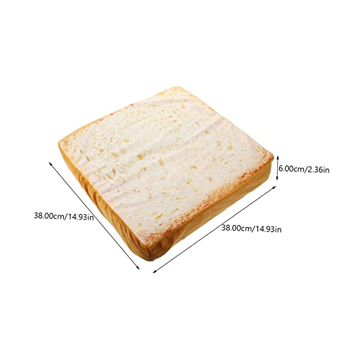 Mikinona Lustiges Toastbrot Haustierkissen Abnehmbares Weiches Plüsch Sitzkissen für Katzen und Kleine Hunde Bequeme Schlafmatte Waschbares Dekoratives Haustier Wohnaccessoire Mikinona Lustiges Toastbrot Haustierkissen Abnehmbares Weiches Plüsch Sitzkissen für Katzen und Kleine Hunde Bequeme Schlafmatte Waschbares Dekoratives Haustier Wohnaccessoire von Mikinona