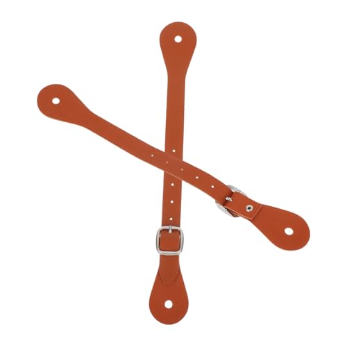 Mikinona Verstellbare Western Sporenriemen aus Robustem Kunstleder für Herren und Damen Komfortable Reitausrüstung Geeignet für Oberschenkelhohe Stiefel und Vielseitige Mikinona Verstellbare Western Sporenriemen aus Robustem Kunstleder für Herren und Damen Komfortable Reitausrüstung Geeignet für Oberschenkelhohe Stiefel und Vielseitige von Mikinona