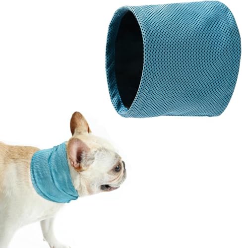 Hunde halstücher Kühlend, Kühlhalsband für Hunde, Kühlende Halstuch Hund, Kühlung Kragen Hund, Geeignet für Kühlhunde im Sommer, Blau,S Hunde halstücher Kühlend, Kühlhalsband für Hunde, Kühlende Halstuch Hund, Kühlung Kragen Hund, Geeignet für Kühlhunde im Sommer, Blau,S von Mikiuly