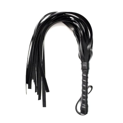 Schwarz Leder Reitgerte, Schwarze Pferdepeitsche, Gerte für Pferde Reitgerte für Pferd das tägliche Training, Pferd Springen Rennen,Schneebesen aus Leder mit Fransen,Ausbildung von Pferden,45mm Schwarz Leder Reitgerte, Schwarze Pferdepeitsche, Gerte für Pferde Reitgerte für Pferd das tägliche Training, Pferd Springen Rennen,Schneebesen aus Leder mit Fransen,Ausbildung von Pferden,45mm von Mikiuly