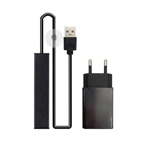 Thermostat für Fischtanks, Aquarium Heizung, Aquarium Heizstab, Thermostat Regelheizer, Temperatur Einstellbare Aquarium Heizer Mit Saugnäpfen, für Fischtanks und Aquarium von Mikiuly