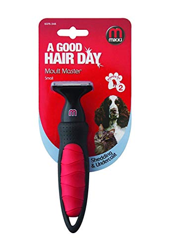 Mikki Moult Master-Bürste für den Fellwechsel S, klein (4.5 cm) von Mikki