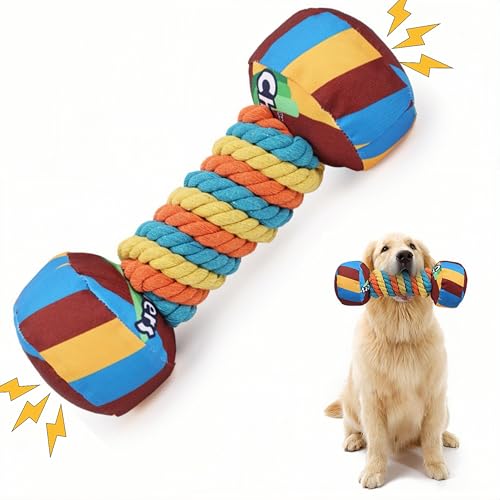 Interaktives Hundespielzeug, Hundespielzeug Quietschspielzeug, Haustierspielzeug für alle Rassen, Quietschspielzeug, langweilig, interaktiv, für Trennungsangst, robustes Haustierspielzeug für Interaktives Hundespielzeug, Hundespielzeug Quietschspielzeug, Haustierspielzeug für alle Rassen, Quietschspielzeug, langweilig, interaktiv, für Trennungsangst, robustes Haustierspielzeug für von MikooMikoo