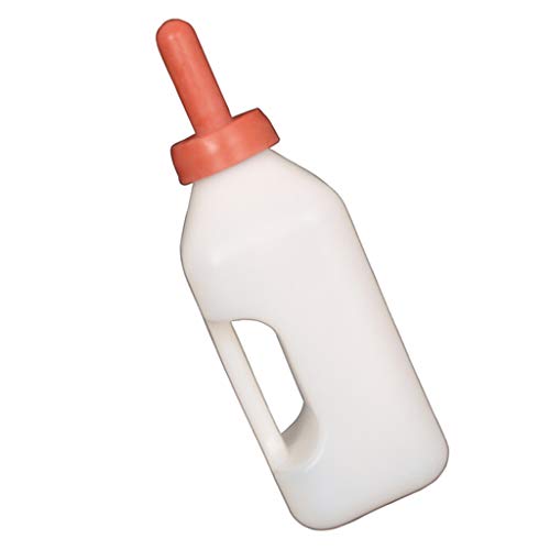 Milageto 2L / 4L Hochwertige Kälber Milchflasche Aus Kunststoff Für Tierkühe - E 2L von Milageto