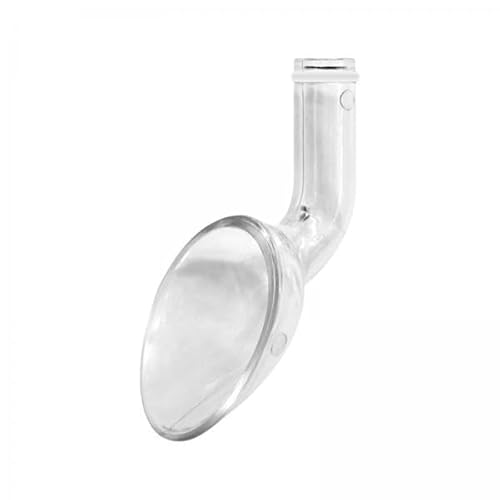 Milageto 2X Aquarium Lily Pipe Wasserauslass, Klarer, Langlebiger Anschluss für Süßwasser Salzwasser Wassertank, Gepflanztes Aquarium, Aquarium Zubehör von Milageto