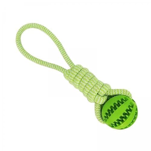 Milageto 2X Hundeball mit Seil Hundekauspielzeug Langlebiger Gummiball Puzzle Futterspender Interaktives Zur Linderung von Langeweile Und Agilität Milageto 2X Hundeball mit Seil Hundekauspielzeug Langlebiger Gummiball Puzzle Futterspender Interaktives Zur Linderung von Langeweile Und Agilität von Milageto
