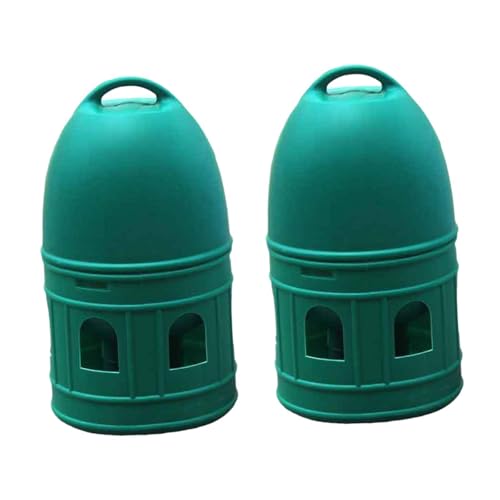 Milageto 2X Taubentrinker Vogel füttern Trinker Futtermittel Wasser Pot Behälter Vogel Wassertrinker Trinkbecher für Coop Garten Shotes von Milageto