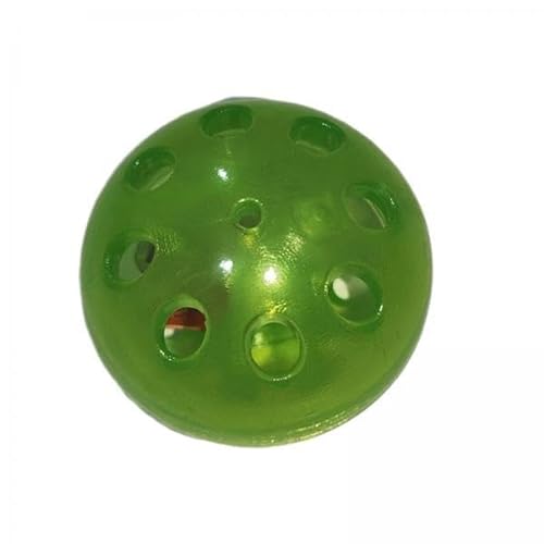 Milageto 4X Leuchtender Ball Haustier Übungs Gummibälle für Aggressive Tragbares Interaktives Hundespielzeug Bissfestes Hunde Kauspielzeug von Milageto