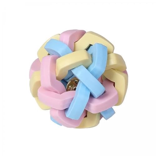 Milageto 5X Pet Colorful Interactive Ball mit Glocke, Wiggle Toy Balls, Dog Ball Puppy Supply, Interactive Dog Ball Milageto 5X Pet Colorful Interactive Ball mit Glocke, Wiggle Toy Balls, Dog Ball Puppy Supply, Interactive Dog Ball von Milageto
