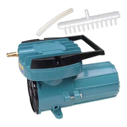 Milageto Aquarium-Luftpumpe, DC 12 V Luftpumpe, Metall-Aquarium-Luftpumpe für Außenteich, 12 V, 120 W, 255x140x165mm Milageto Aquarium-Luftpumpe, DC 12 V Luftpumpe, Metall-Aquarium-Luftpumpe für Außenteich, 12 V, 120 W, 255x140x165mm von Milageto