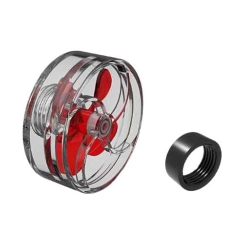 Milageto Aquarium-Wasserauslass-Lüfterdüse, Modifikation des Aquarium-Auslasses, automatisch rotierender 4-Blatt-Lüfteradapter für Aquariumzubehör, Type B Milageto Aquarium-Wasserauslass-Lüfterdüse, Modifikation des Aquarium-Auslasses, automatisch rotierender 4-Blatt-Lüfteradapter für Aquariumzubehör, Type B von Milageto