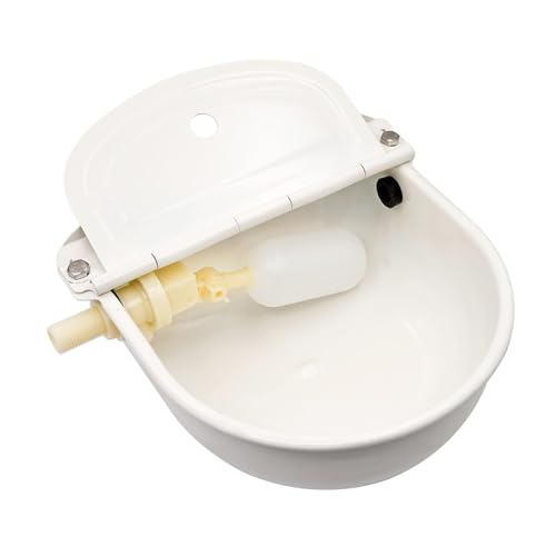 Milageto Automatischer Wassernapf, Kuh-Wassertrog, Haustier-Wassernapf, Wasserspender, Hunde-Wassernapf, Spender, Wasserzufuhr für, Nutztiere, Ohne Loch Milageto Automatischer Wassernapf, Kuh-Wassertrog, Haustier-Wassernapf, Wasserspender, Hunde-Wassernapf, Spender, Wasserzufuhr für, Nutztiere, Ohne Loch von Milageto