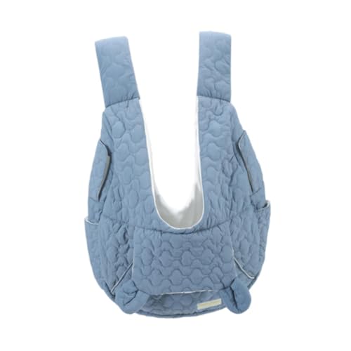 Milageto Brusttasche für Haustiere, Reisetasche, atmungsaktiv, modisch, neuartig, multifunktional, bequem, Dekoration, Haustier-Rucksack, Katzentrage-Rucksack, Blau Milageto Brusttasche für Haustiere, Reisetasche, atmungsaktiv, modisch, neuartig, multifunktional, bequem, Dekoration, Haustier-Rucksack, Katzentrage-Rucksack, Blau von Milageto