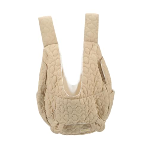 Milageto Brusttasche für Haustiere, Reisetasche, atmungsaktiv, modisch, neuartig, multifunktional, bequem, Dekoration, Haustier-Rucksack, Katzentrage-Rucksack, Khaki Milageto Brusttasche für Haustiere, Reisetasche, atmungsaktiv, modisch, neuartig, multifunktional, bequem, Dekoration, Haustier-Rucksack, Katzentrage-Rucksack, Khaki von Milageto