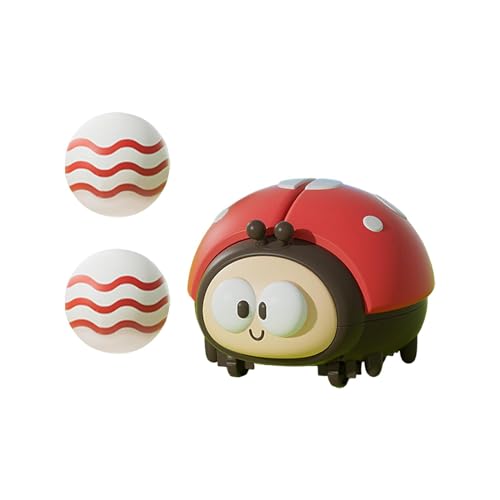 Milageto Elektronisches Ballblasspielzeug, USB-betrieben, Cartoon-Tierspielzeug, Konzentrationstrainingsspiel für Kinder, Geburtstagsgeschenk für Jungen und, Rot Milageto Elektronisches Ballblasspielzeug, USB-betrieben, Cartoon-Tierspielzeug, Konzentrationstrainingsspiel für Kinder, Geburtstagsgeschenk für Jungen und, Rot von Milageto
