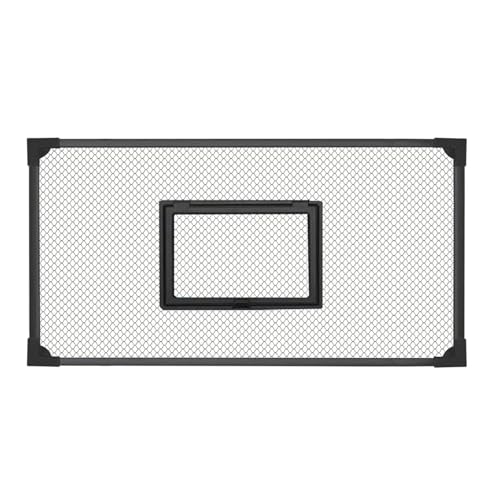 Milageto Fisch Tank Deckel Abdeckung Mesh Netting Net Abdeckung Selbst Montage Aquarium Deckel zu Bedienen, 80x40cm Milageto Fisch Tank Deckel Abdeckung Mesh Netting Net Abdeckung Selbst Montage Aquarium Deckel zu Bedienen, 80x40cm von Milageto