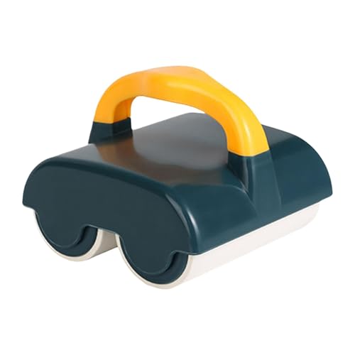 Milageto Fusselrolle, Fusselroller mit Griff, tragbare Doppelrollen, Tierhaar-Entfernerrolle, klebrige Haarentfernungsrolle für Schlafzimmerteppich, GrÜn Milageto Fusselrolle, Fusselroller mit Griff, tragbare Doppelrollen, Tierhaar-Entfernerrolle, klebrige Haarentfernungsrolle für Schlafzimmerteppich, GrÜn von Milageto