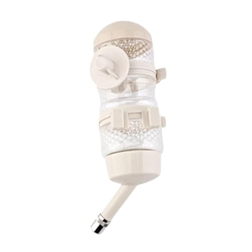 Milageto Hängende Haustierflasche für Hunde, Wasserspender, leicht, praktisch, Trinkflasche für Hunde, automatischer Katzenwasserbecher für Welpen, Beige Milageto Hängende Haustierflasche für Hunde, Wasserspender, leicht, praktisch, Trinkflasche für Hunde, automatischer Katzenwasserbecher für Welpen, Beige von Milageto