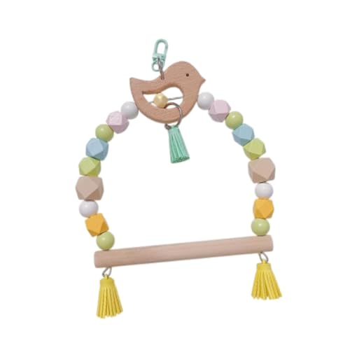 Milageto Hängende Spielzeuge für Vögel im Käfig mit Ringen, Vogel Milageto Hängende Spielzeuge für Vögel im Käfig mit Ringen, Vogel von Milageto