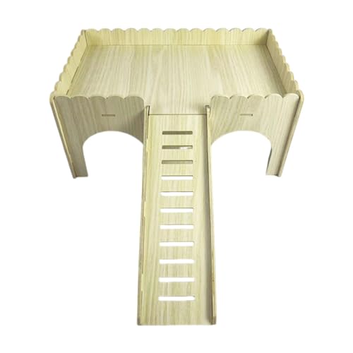 Milageto Hamster Hideout Habitate Decor Holz Haus Hamster Haus für Kleine Tiere Gerbil Versteck Milageto Hamster Hideout Habitate Decor Holz Haus Hamster Haus für Kleine Tiere Gerbil Versteck von Milageto