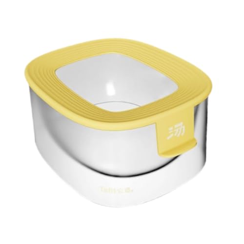 Milageto Hamster Sandbad Toilette Miniatur Haustierbett Badehaus Hamster SPA Badezimmer Hamsterhaus Kleintiere Rennmäuse Mäuse Eichhörnchen, Gelb Milageto Hamster Sandbad Toilette Miniatur Haustierbett Badehaus Hamster SPA Badezimmer Hamsterhaus Kleintiere Rennmäuse Mäuse Eichhörnchen, Gelb von Milageto