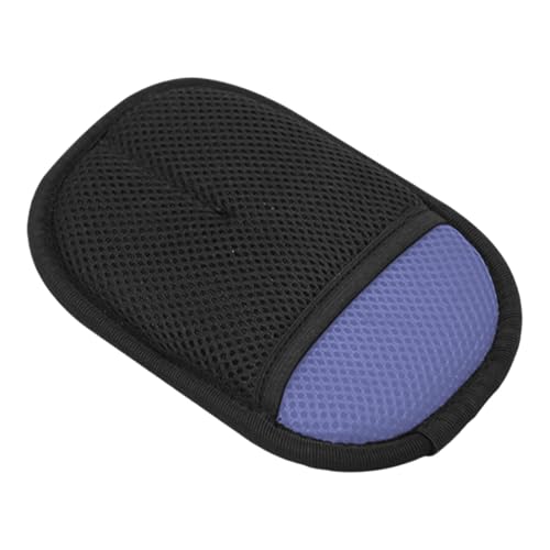 Milageto Handschuh zur Tierhaarentfernung, Fellpflegehandschuhe für Hunde und Katzen, für langes und kurzes Haar, Autokissen, Sofas, Kleidung, Teppiche, Lila von Milageto
