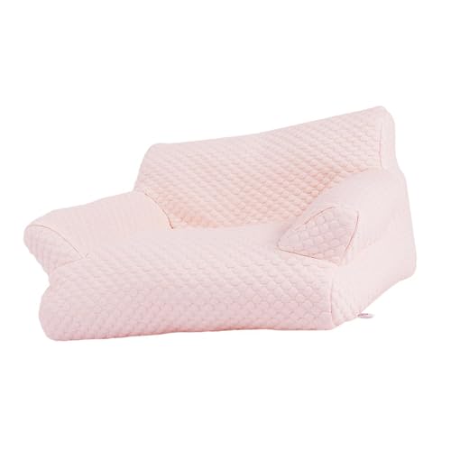 Milageto Haustier-, Haustierhaus, weich, modisch, bequem, waschbar, Heimdekoration, für alle Jahreszeiten geeignet, Katzenbett, Hundesofa, Nest, XL Größe Rosa Milageto Haustier-, Haustierhaus, weich, modisch, bequem, waschbar, Heimdekoration, für alle Jahreszeiten geeignet, Katzenbett, Hundesofa, Nest, XL Größe Rosa von Milageto