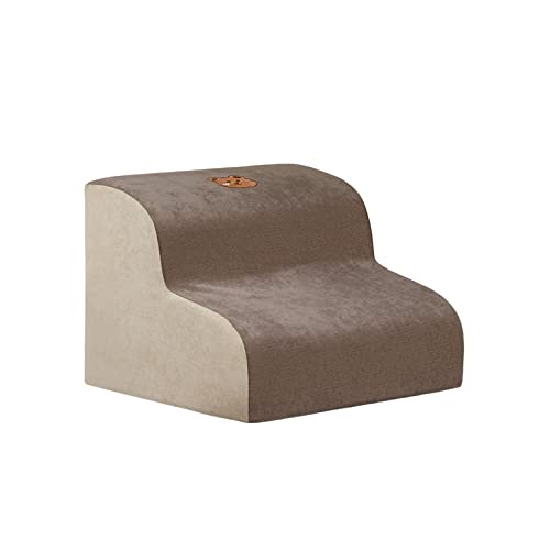 Milageto Haustier-Hundetreppe Indoor-Rampe Langlebig Atmungsaktive Haustier-Kletterleiter -Soft Steps Welpentreppe für Couch-Heimbett-Hunde, um aufs, 2 Schicht Milageto Haustier-Hundetreppe Indoor-Rampe Langlebig Atmungsaktive Haustier-Kletterleiter -Soft Steps Welpentreppe für Couch-Heimbett-Hunde, um aufs, 2 Schicht von Milageto