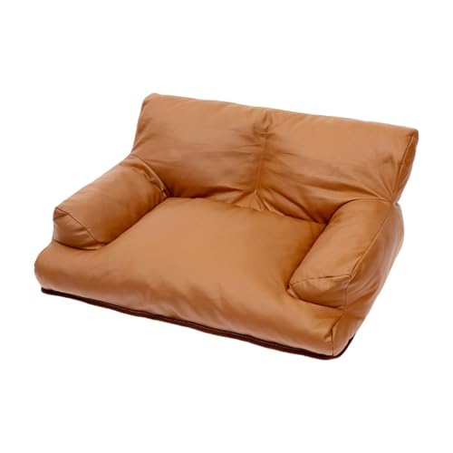 Milageto Haustier-Sofa, Couch, Katzen-Schlafmatte, tragbares Kätzchen, warmes, gemütliches modisches Bett, Hundenest, für Welpen, kleine und mittelgroße Hunde, 80x60x26cm Milageto Haustier-Sofa, Couch, Katzen-Schlafmatte, tragbares Kätzchen, warmes, gemütliches modisches Bett, Hundenest, für Welpen, kleine und mittelgroße Hunde, 80x60x26cm von Milageto