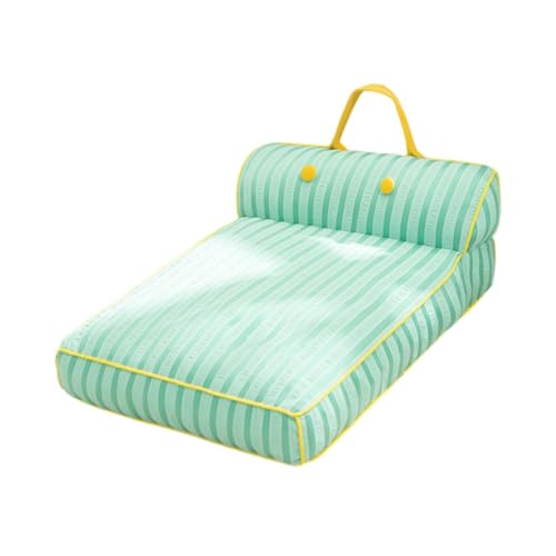Milageto Haustierbett, Haustiersofa Liege, Anti -Slip -Weiche im Innengehalt für kleine mittelgroße Hunde, tragbare Hundecouch, Katzenbett, M Milageto Haustierbett, Haustiersofa Liege, Anti -Slip -Weiche im Innengehalt für kleine mittelgroße Hunde, tragbare Hundecouch, Katzenbett, M von Milageto