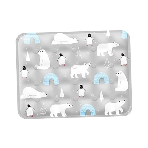 Milageto Haustierbett, Hundematte, Haustier Kühlmatte, 50 X 40 cm, Kühlkissen, Hundekühlmatte, Selbstkühlendes Pad für Welpen Im Freien, Autos, Katzen, grau Milageto Haustierbett, Hundematte, Haustier Kühlmatte, 50 X 40 cm, Kühlkissen, Hundekühlmatte, Selbstkühlendes Pad für Welpen Im Freien, Autos, Katzen, grau von Milageto
