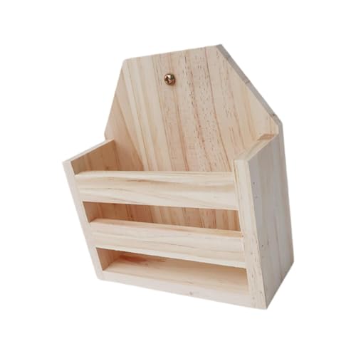 Milageto Heu-Futterstation für Kaninchen, weniger Verschwendung, Futterstation für aus, praktischer Heu-Futterständer, Futterspender für Hamster, Style B von Milageto