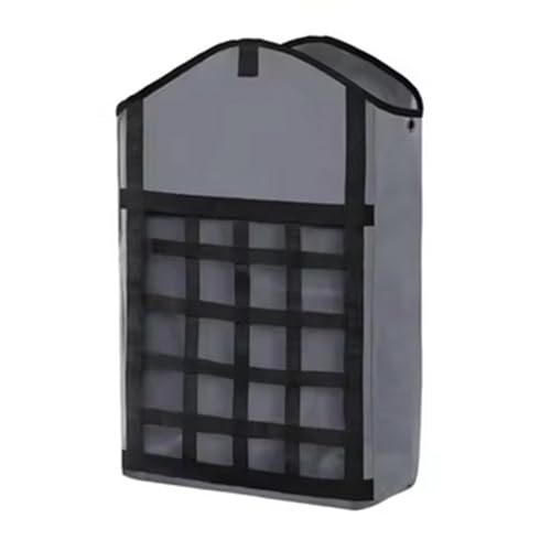 Milageto Heuballentasche, Langsamfütterer für Pferde, robuste Futtertasche für Pferde, aufzuhängen, für Scheunen, Viehzucht, Bauernhof, Schafe und, Grau Milageto Heuballentasche, Langsamfütterer für Pferde, robuste Futtertasche für Pferde, aufzuhängen, für Scheunen, Viehzucht, Bauernhof, Schafe und, Grau von Milageto