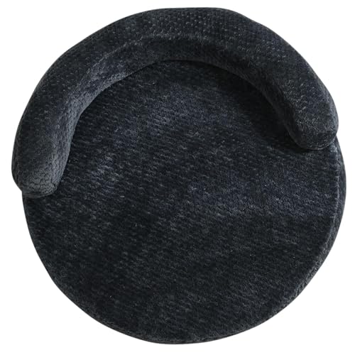 Milageto Hundebett für Hauskatzen, bequemes abnehmbares Kätzchenbett, waschbare Haustier-Schlafmatte, Katzensofa für kleine Haustiere, kleine mittelgroße Hunde, Dunkelgrau, XL Milageto Hundebett für Hauskatzen, bequemes abnehmbares Kätzchenbett, waschbare Haustier-Schlafmatte, Katzensofa für kleine Haustiere, kleine mittelgroße Hunde, Dunkelgrau, XL von Milageto