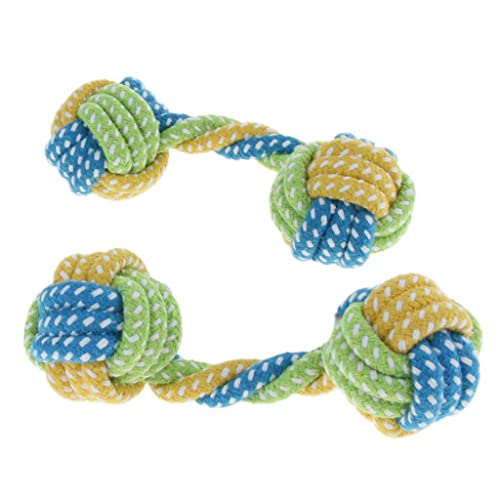 Milageto Hundespielzeug Ball mit Seil für aktives Spielen, Typ 3 von Milageto