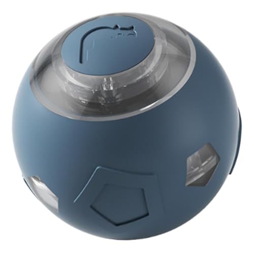 Milageto Intelligenter Katzenspielzeugball, buntes Licht, Katzentraining, intelligenter beweglicher Ball, elektrisches Rollspielzeug für den Innen- und, Hellgraublau Milageto Intelligenter Katzenspielzeugball, buntes Licht, Katzentraining, intelligenter beweglicher Ball, elektrisches Rollspielzeug für den Innen- und, Hellgraublau von Milageto