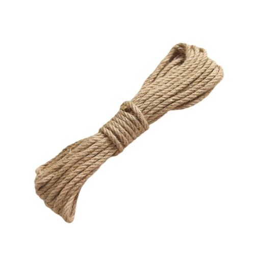 Milageto Jute -Seil für Katzen, Jute -Katzenspielzeugseil für Kratzer für Kratzpfosten, DIY -Klettern, M Milageto Jute -Seil für Katzen, Jute -Katzenspielzeugseil für Kratzer für Kratzpfosten, DIY -Klettern, M von Milageto