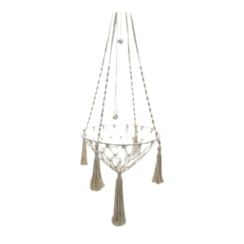 Milageto Katzenhängematte, handgewebt, zum Aufhängen an der, platzsparend, Bohemian-Stil, Hängematte für Haustierkäfig, zum Aufhängen, Katzenbett zum Milageto Katzenhängematte, handgewebt, zum Aufhängen an der, platzsparend, Bohemian-Stil, Hängematte für Haustierkäfig, zum Aufhängen, Katzenbett zum von Milageto
