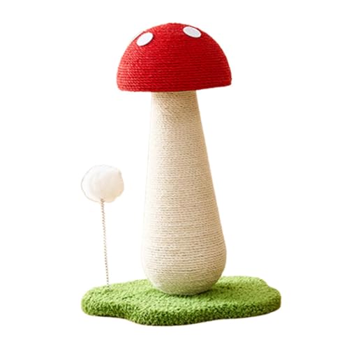 Milageto Katzenkratzbaum, Katzenspielzeug, Kratzbaum, Möbelschutz, niedlicher Katzenkratzbaum, Katzenbaum zum Spielen mit Katzen und Kätzchen, Ohne Plattenspieler, Rot Milageto Katzenkratzbaum, Katzenspielzeug, Kratzbaum, Möbelschutz, niedlicher Katzenkratzbaum, Katzenbaum zum Spielen mit Katzen und Kätzchen, Ohne Plattenspieler, Rot von Milageto