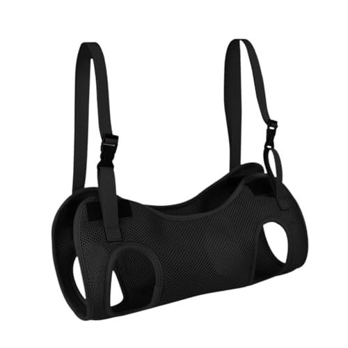 Milageto Katzenpflege -Hängematte, Nagelclip -Werkzeug Hängematte, Hundepflege -Hängemattenkabelbaum für kleine mittelgroße große Hund, Hunde Katzen, Schwarz, S Milageto Katzenpflege -Hängematte, Nagelclip -Werkzeug Hängematte, Hundepflege -Hängemattenkabelbaum für kleine mittelgroße große Hund, Hunde Katzen, Schwarz, S von Milageto