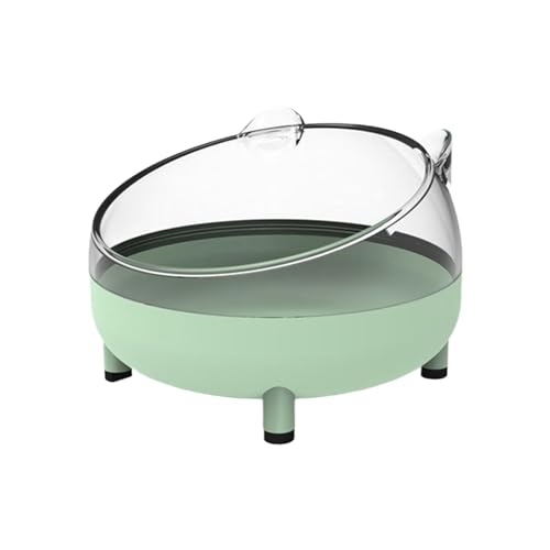 Milageto Kleintier-Badehaus, Hamster-Sand-Badebox, Badewanne, Hamster-Badezimmerkäfig, Chinchilla-Saunaraum, hellgrün Milageto Kleintier-Badehaus, Hamster-Sand-Badebox, Badewanne, Hamster-Badezimmerkäfig, Chinchilla-Saunaraum, hellgrün von Milageto